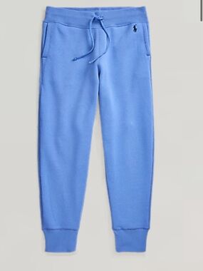 Ralph Lauren White Cotton Drawstring Joggers NWT